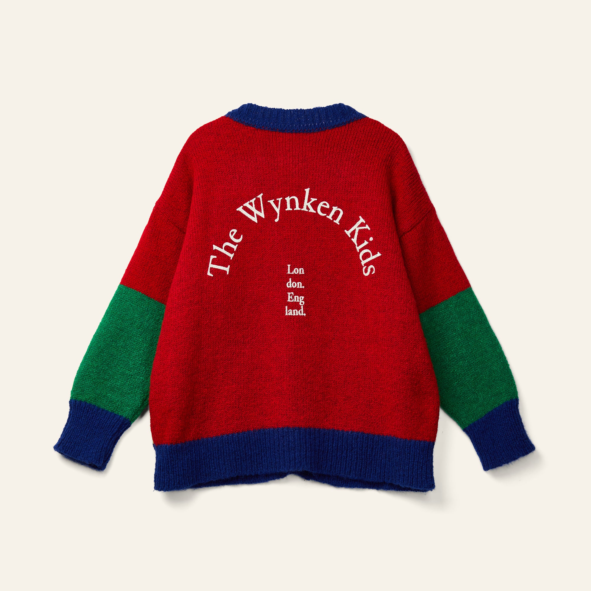 Lively Lento Cardigan - Bright Yellow / Red