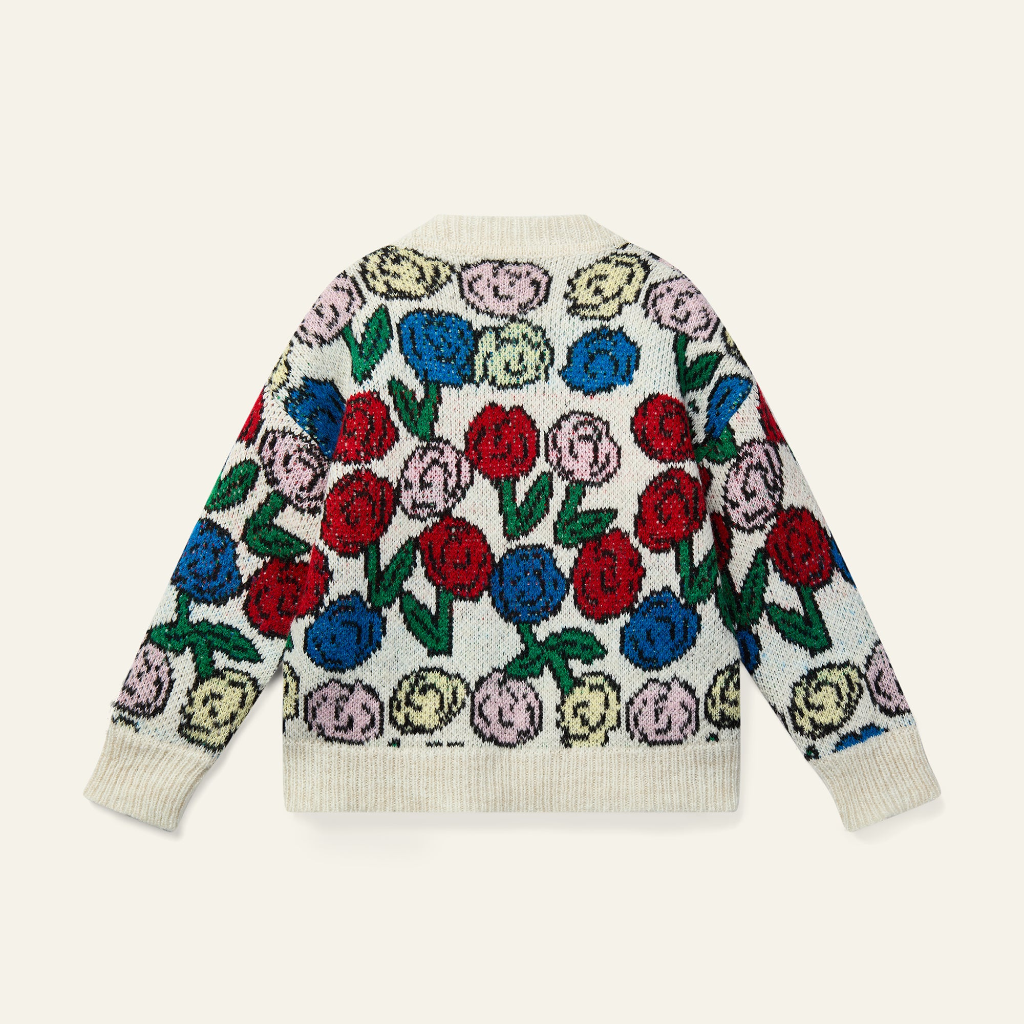 Kukka Cardigan - Floral Colour