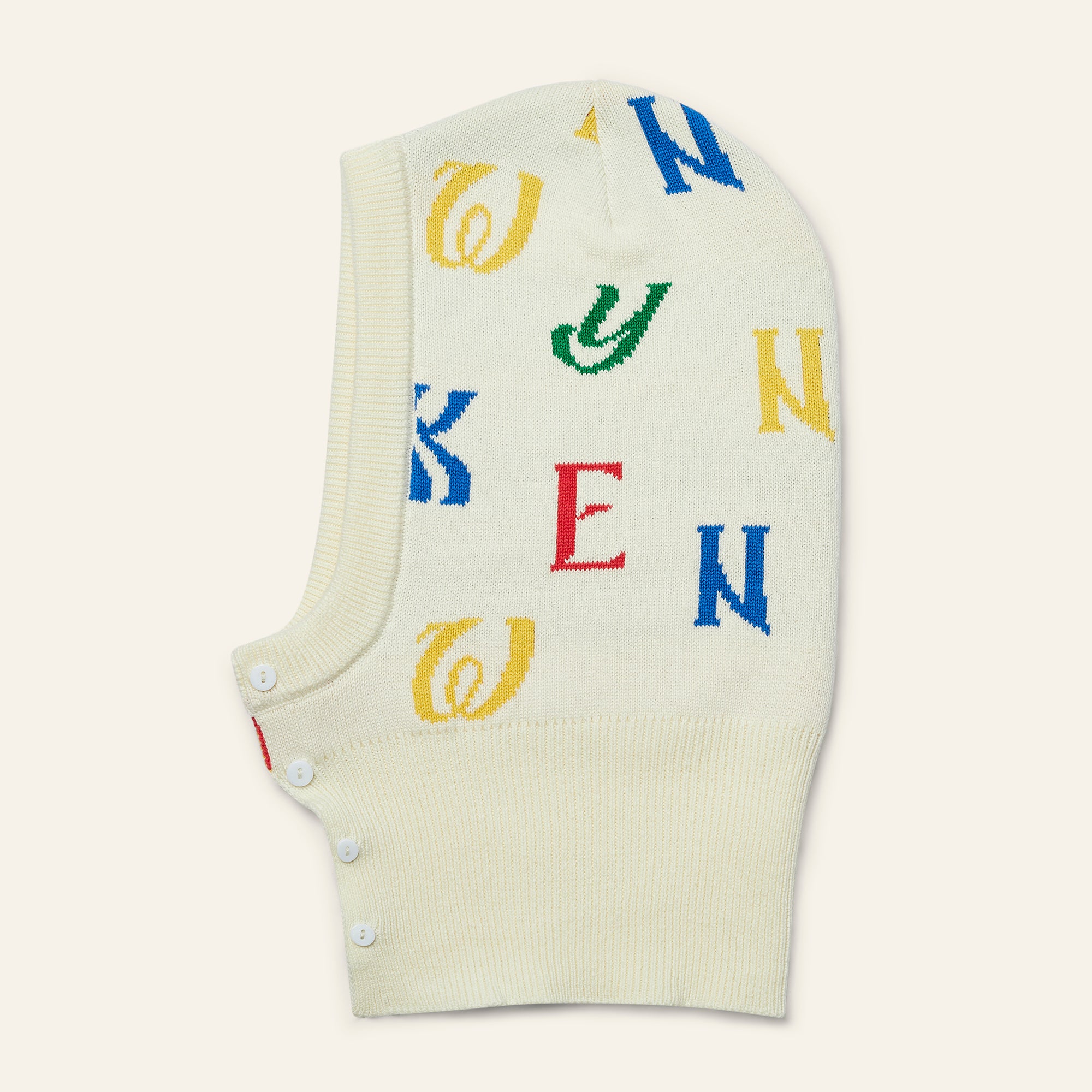 Tempo Balaclava - Ecru Multi