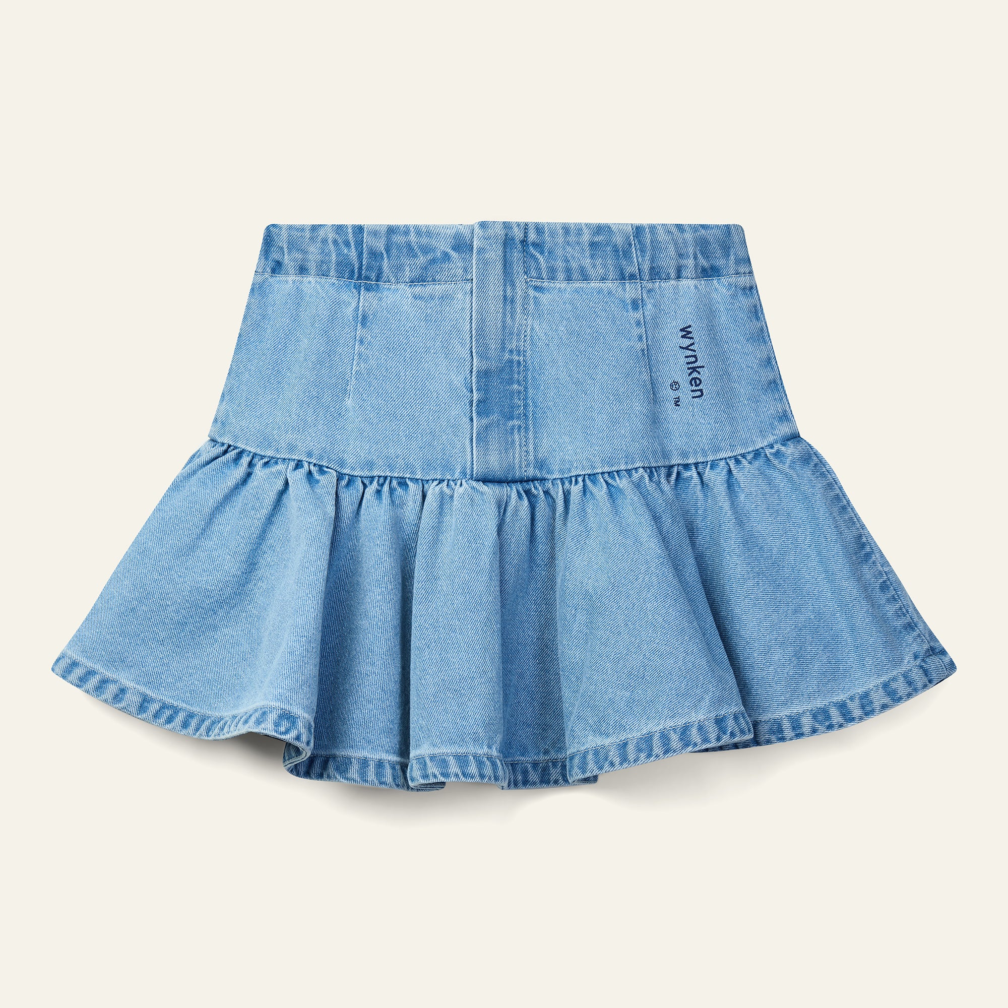 Cloud Skirt - Mid Wash Denim