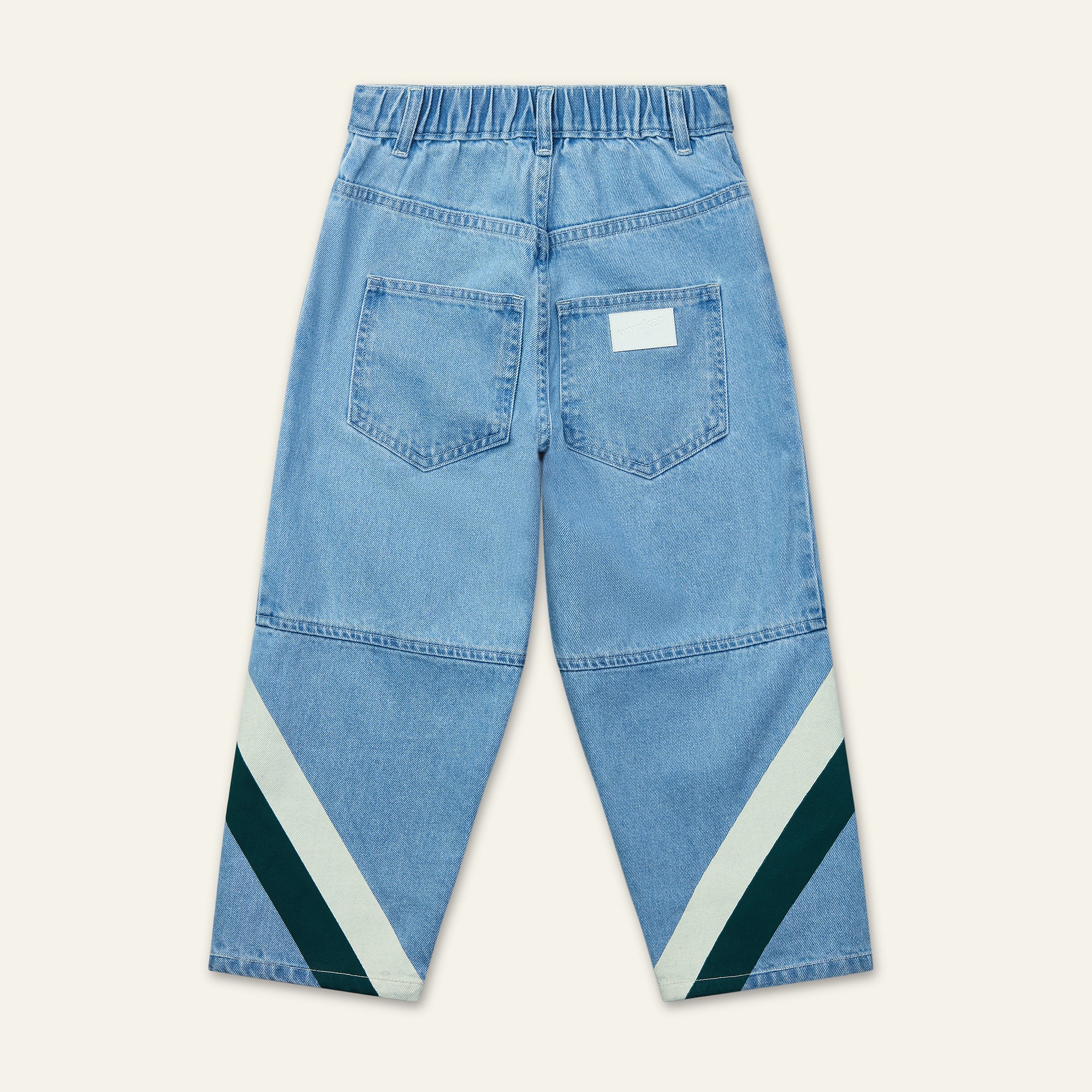 Wrapped Jean - Mid Wash Denim