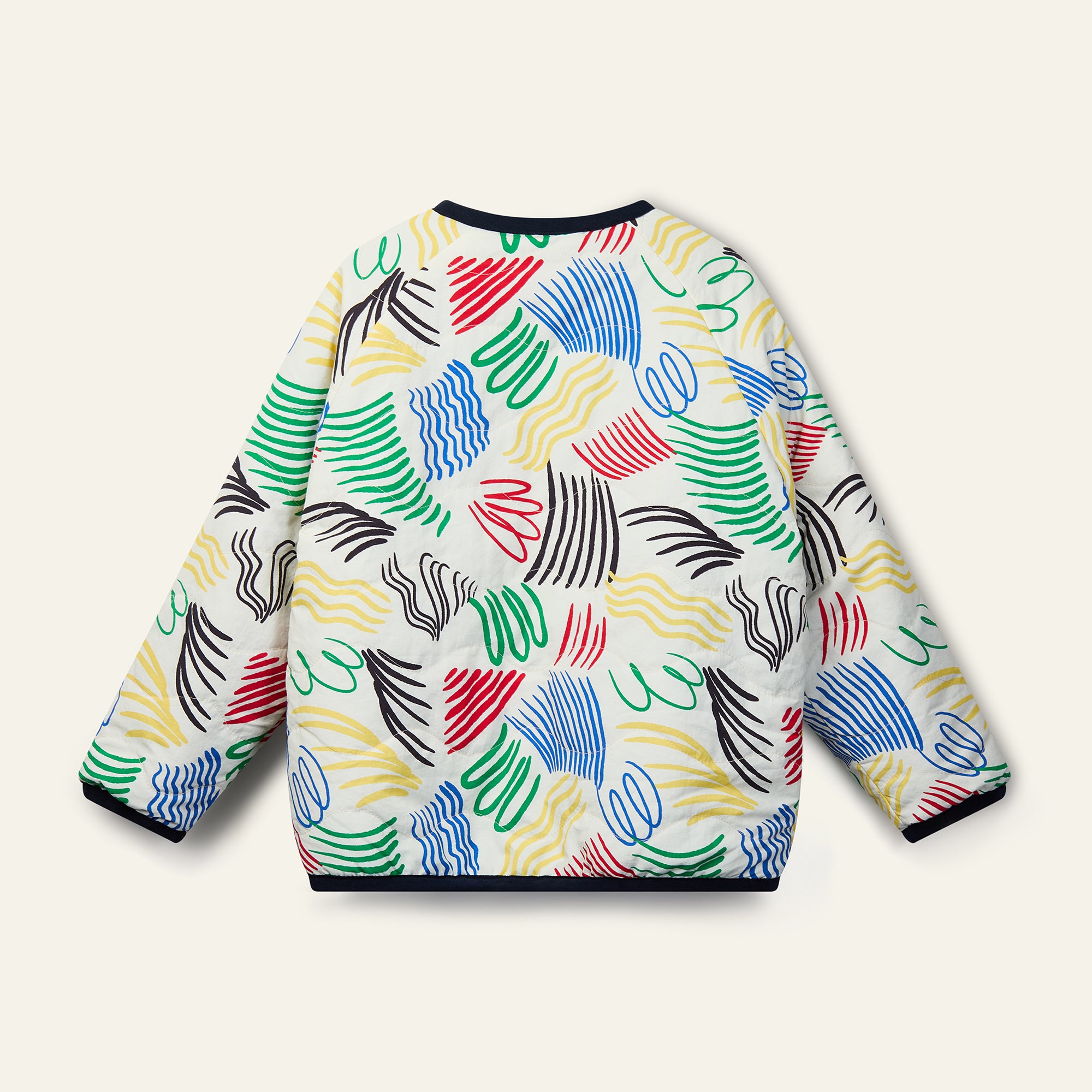 Allegro Reversible Jacket - Allegro Print / Navy Green