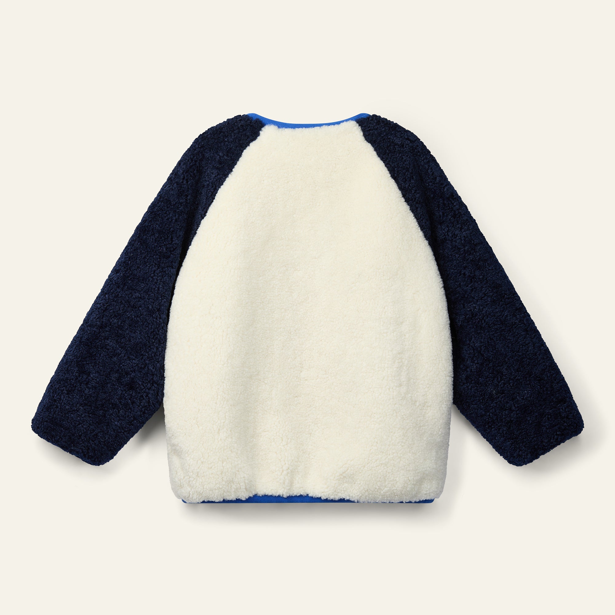 Allegro Reversible Jacket - True Blue / Ecru