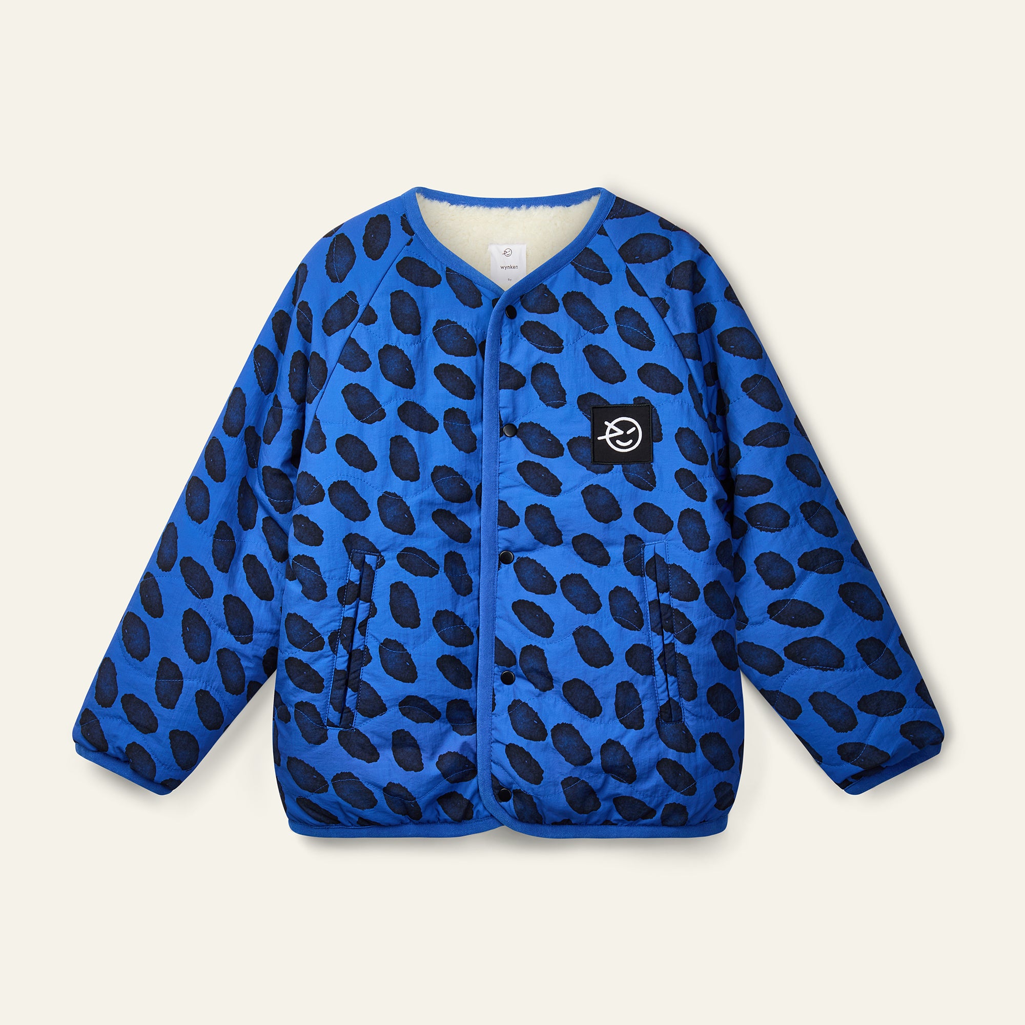 Allegro Reversible Jacket - True Blue / Ecru
