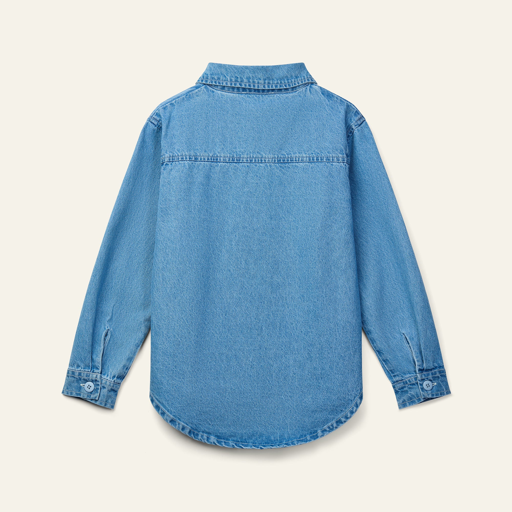 Beau Denim Shirt - Mid Wash Denim