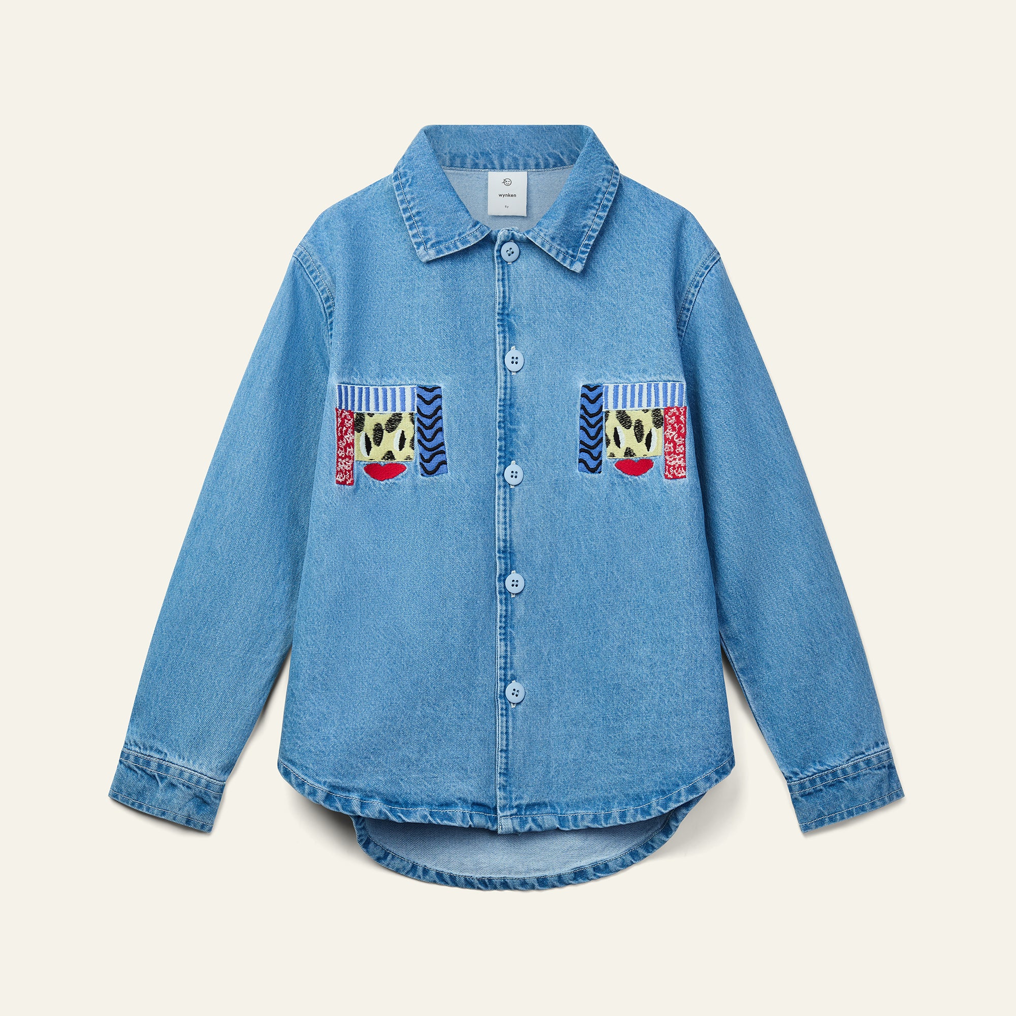 Beau Denim Shirt - Mid Wash Denim