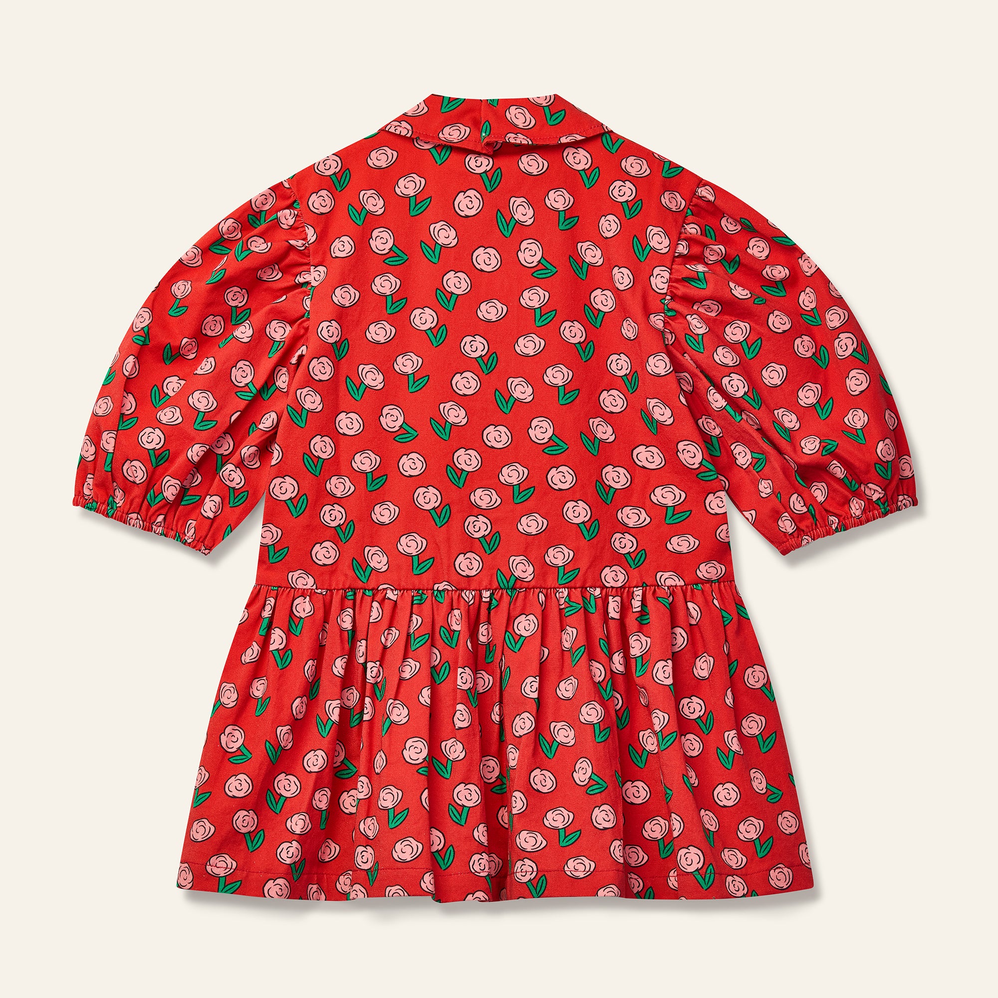 Beau Collar Dress - Dancing Dahlia