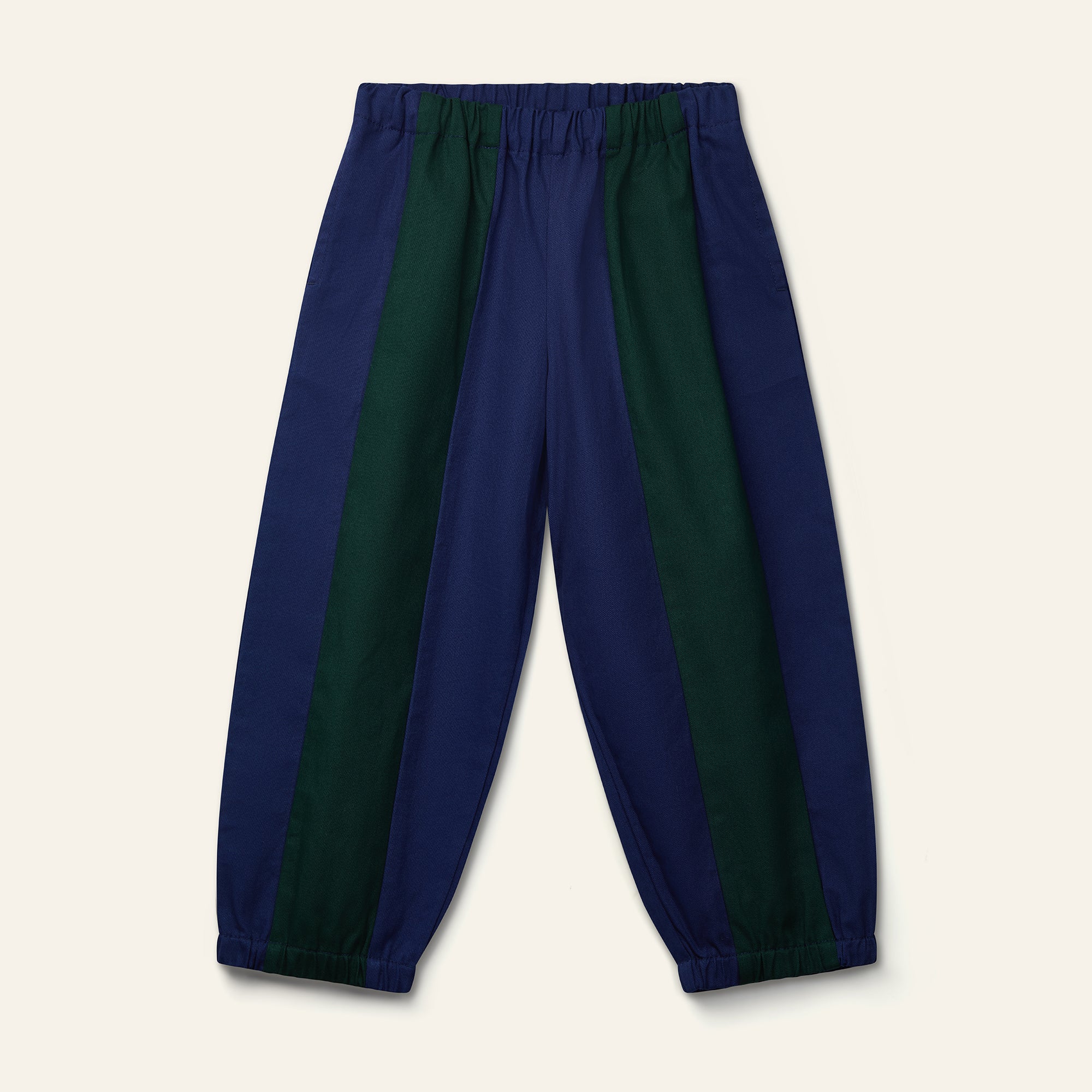 Beau Trouser - Navy / Forest Green
