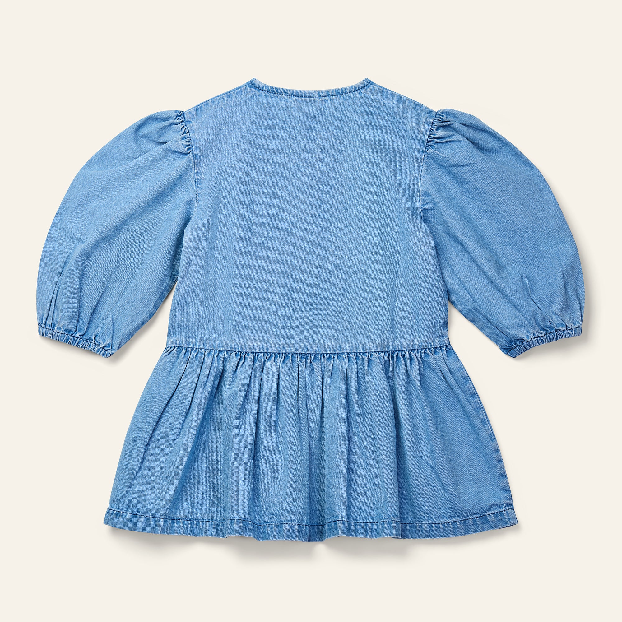 Bravo Denim Dress - Mid Wash Denim