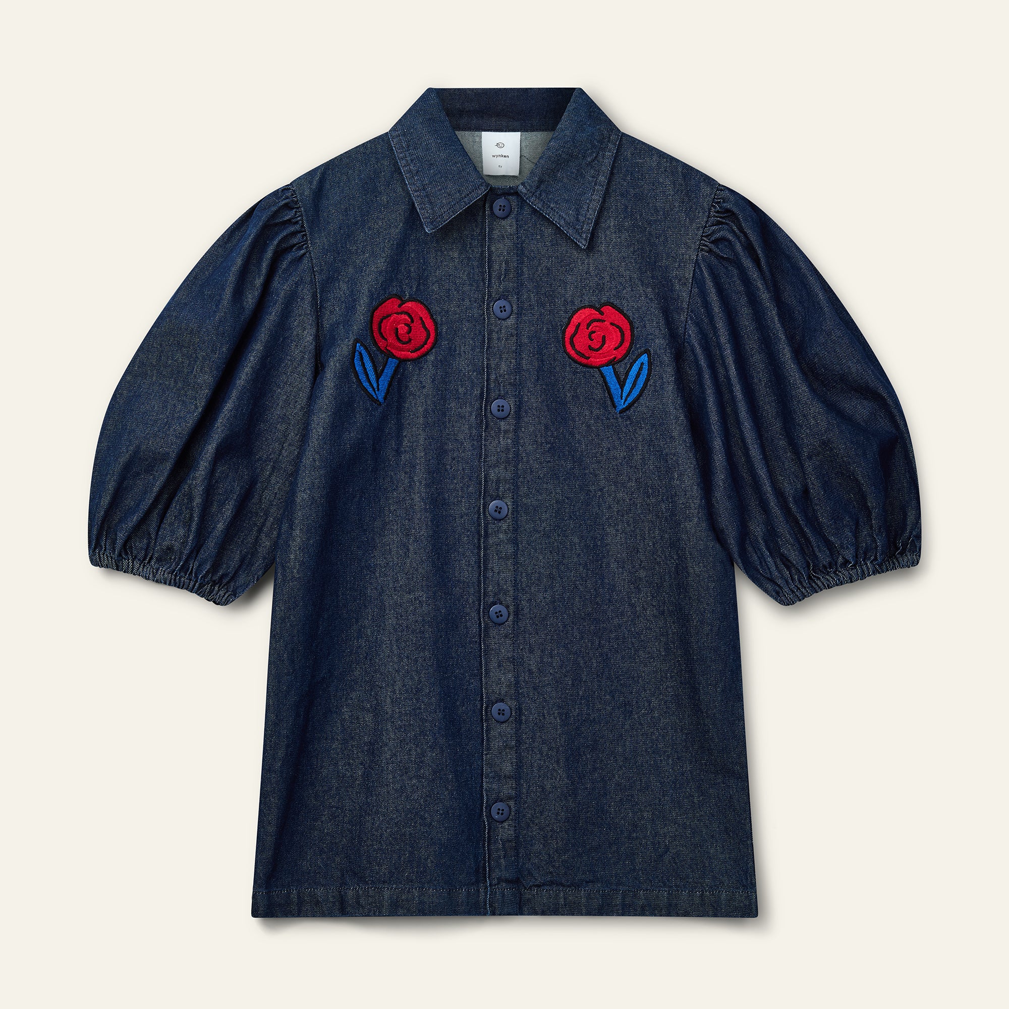 Annka Shirt Dress - Denim Rinse Wash