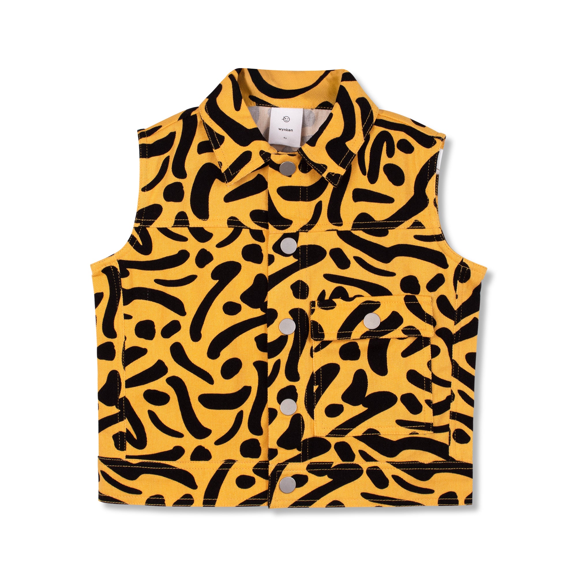 Bacia Denim Gillet - Yellow Dash – Wynken