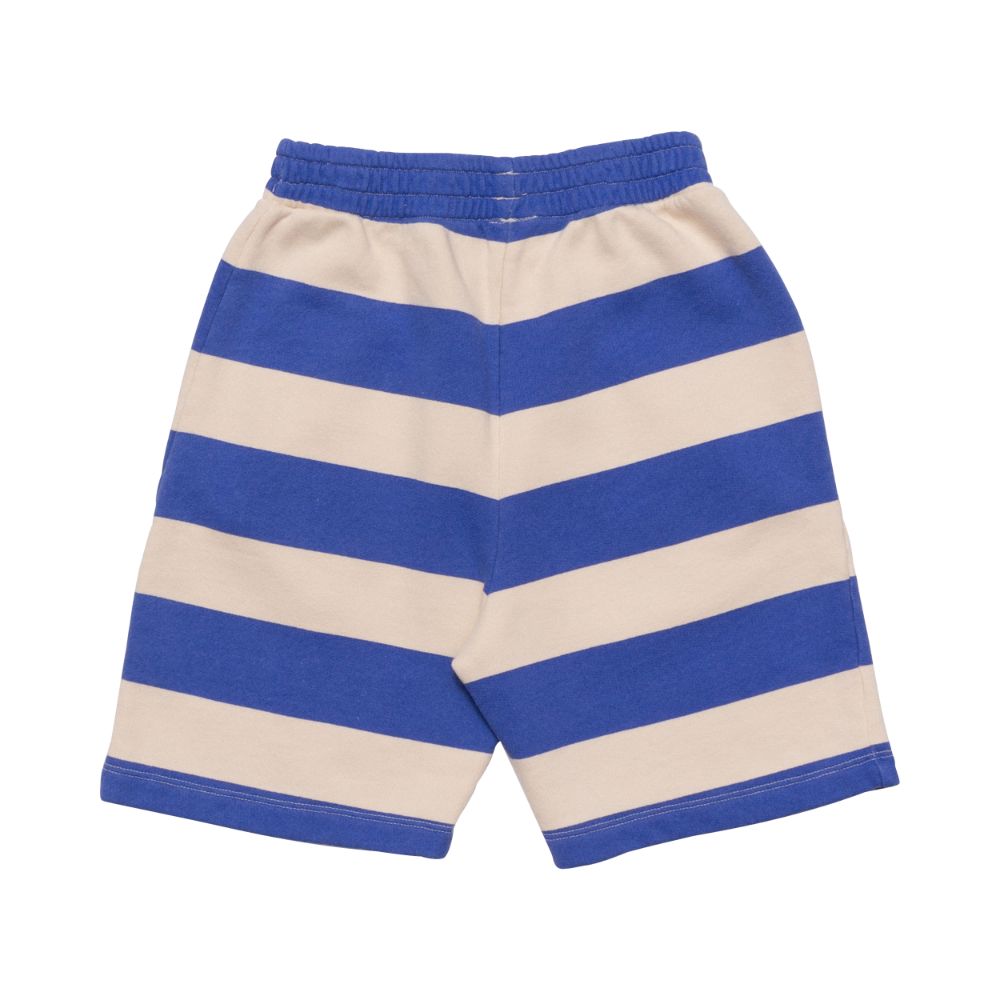 Track Short - Blue Stripe
