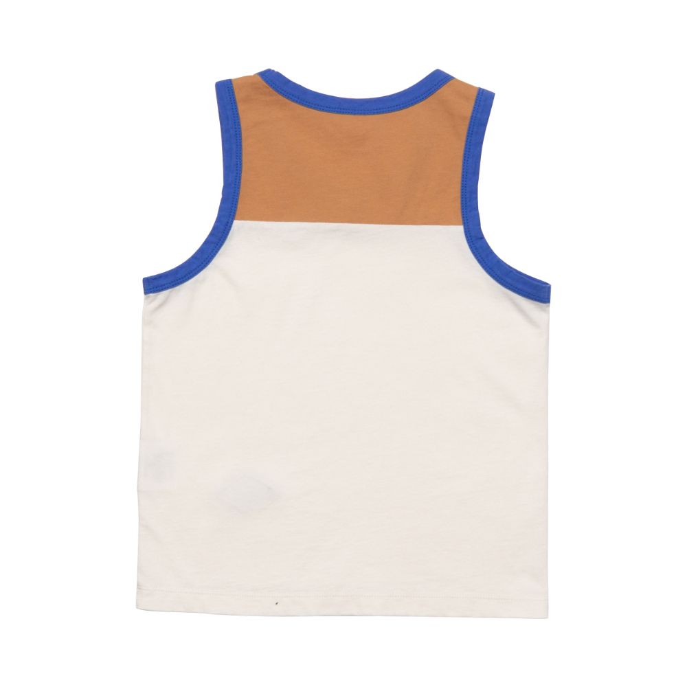 Highline Vest - Blue / Cloud / Caramel