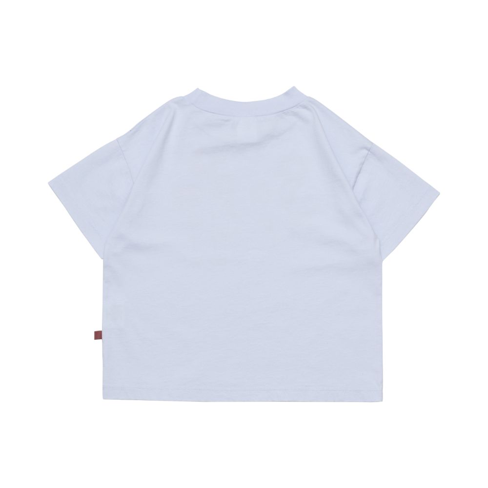 Fleurs Tee - Plein Air Blue
