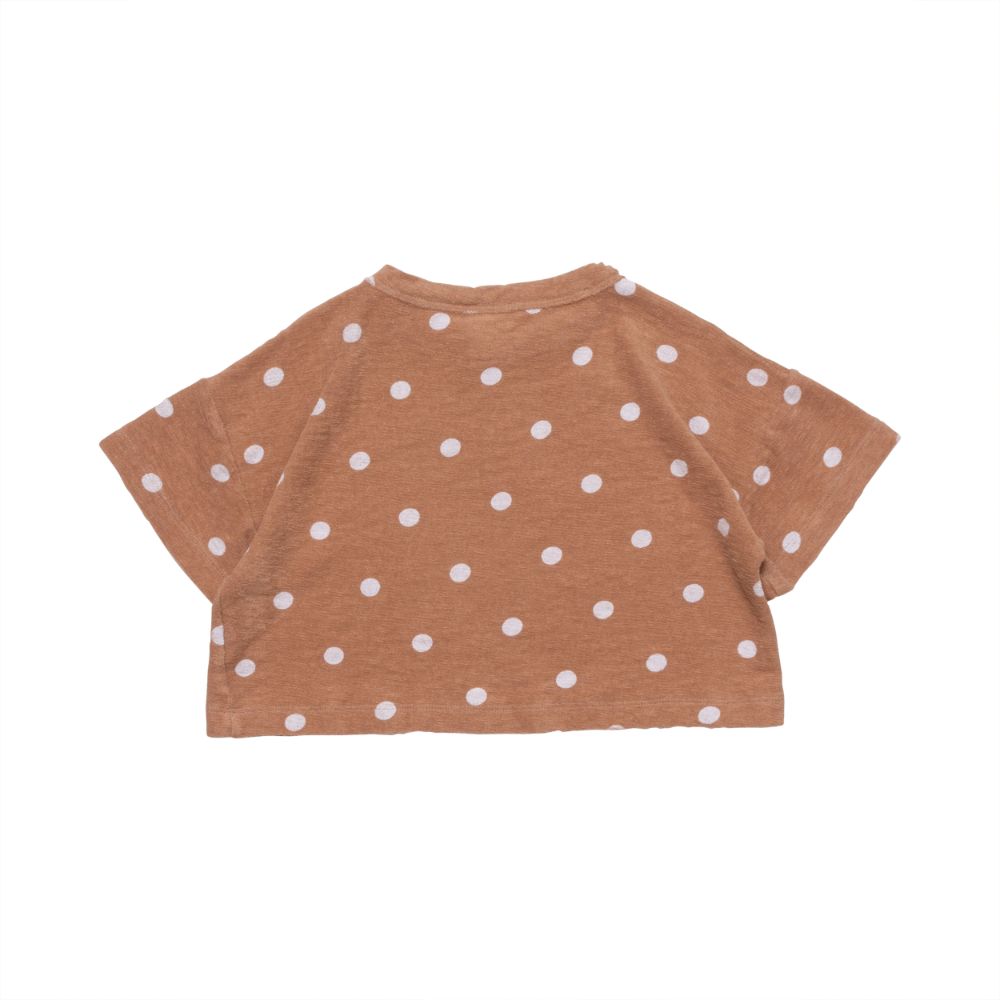 Beach Tee - Caramel Dot