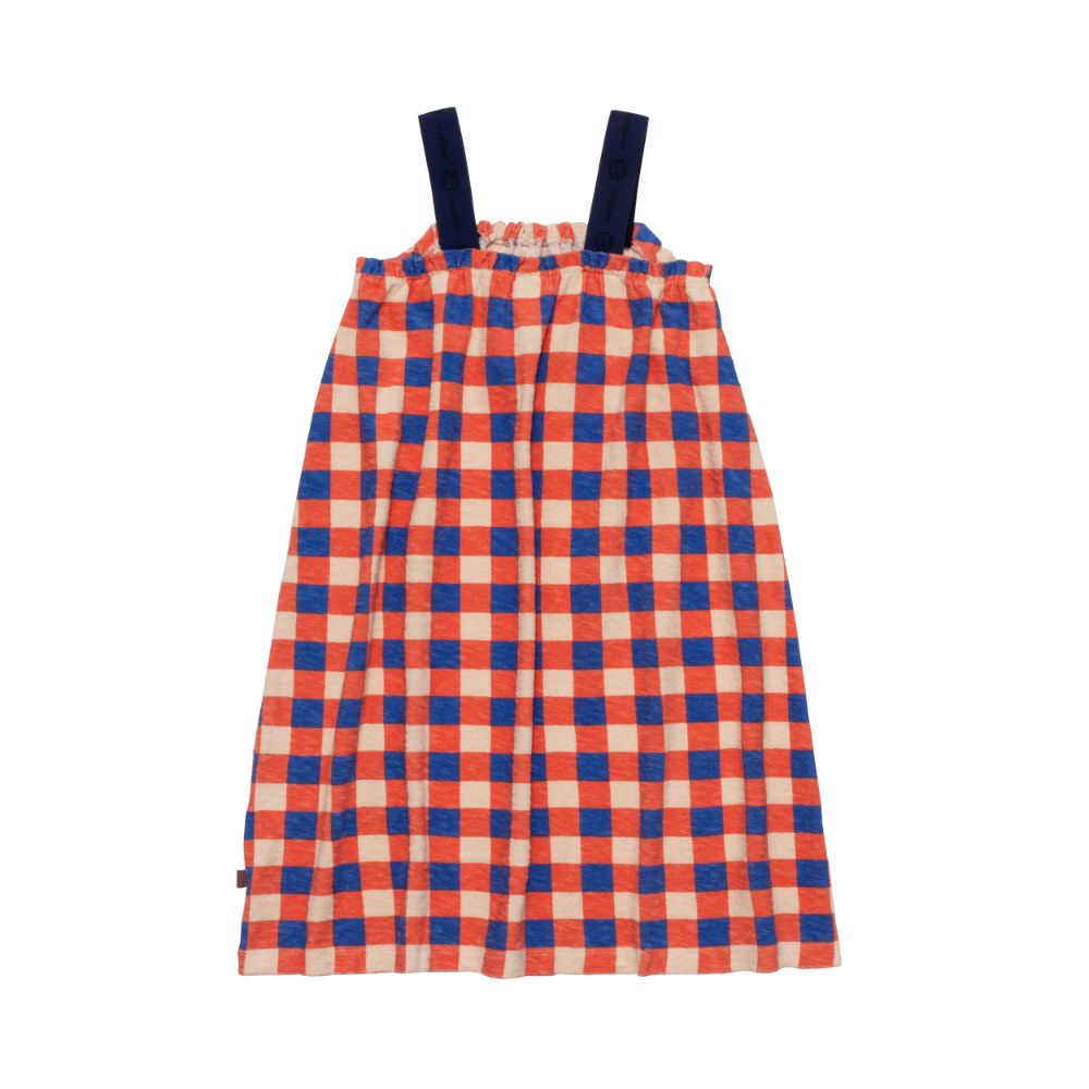 New Club Sundress - Blanket Check Licot Red