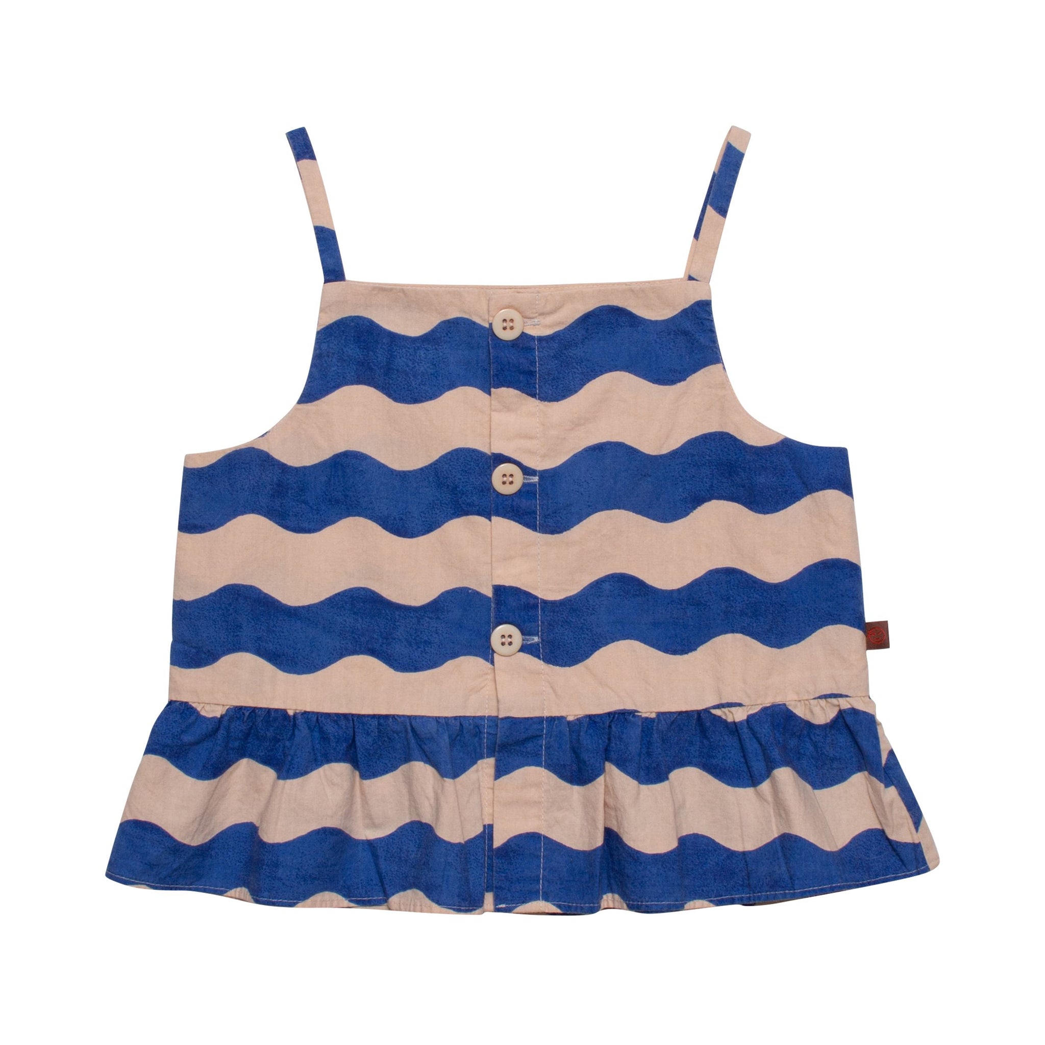 Dansent Suntop - Wave Pink / Blue
