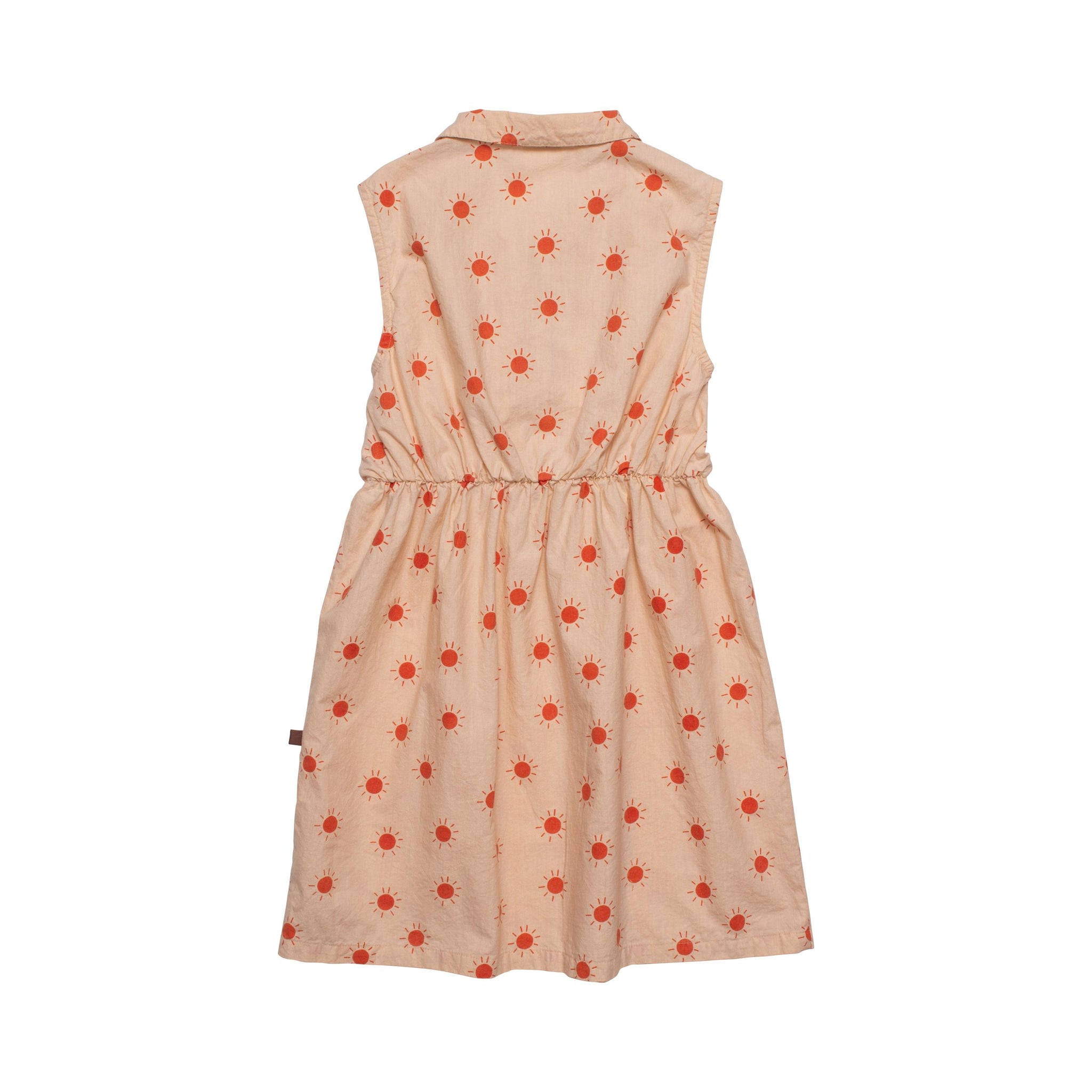Safari Shirt Dress - Pink Earth / Red