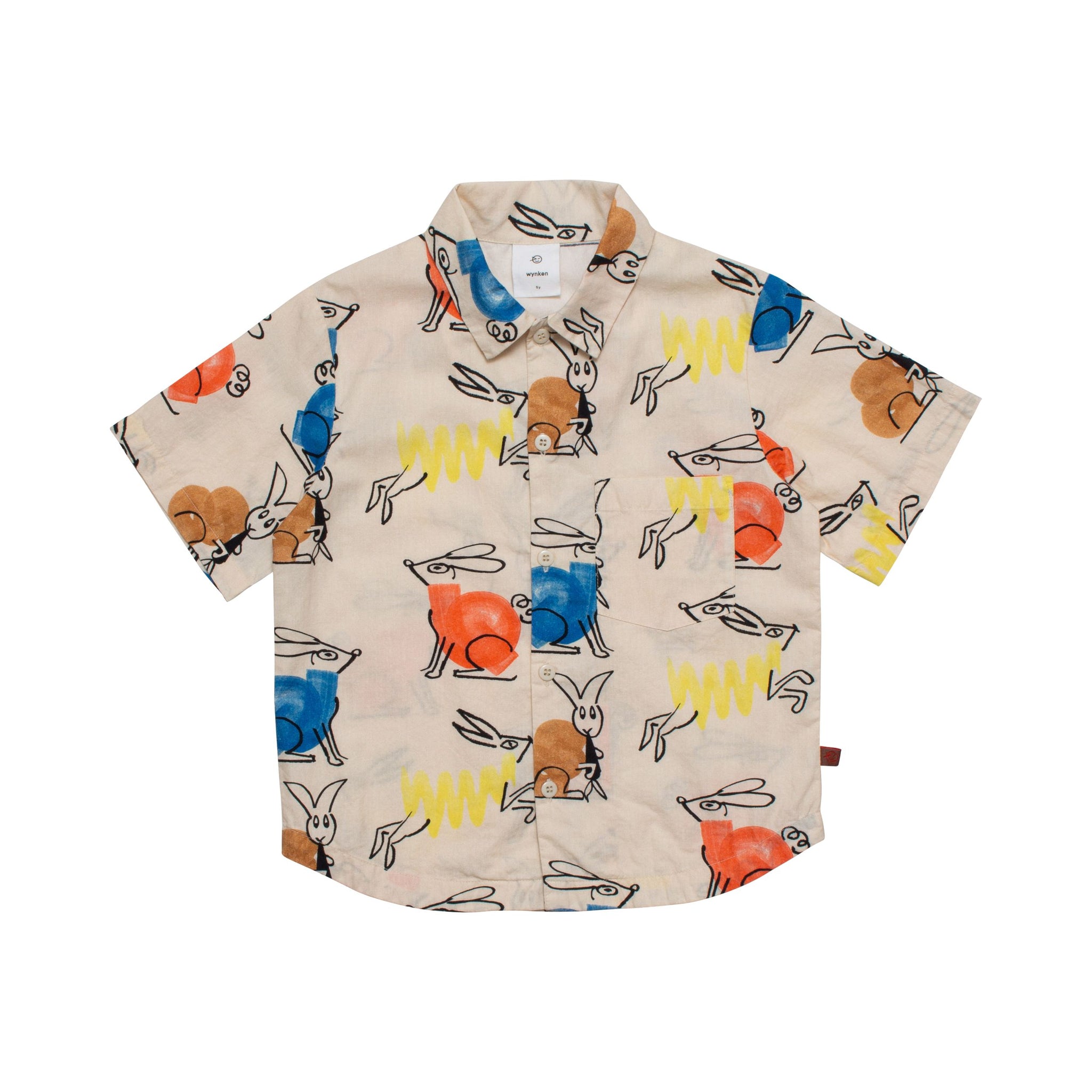 Day Shirt - Warm Sand / Multi Colours