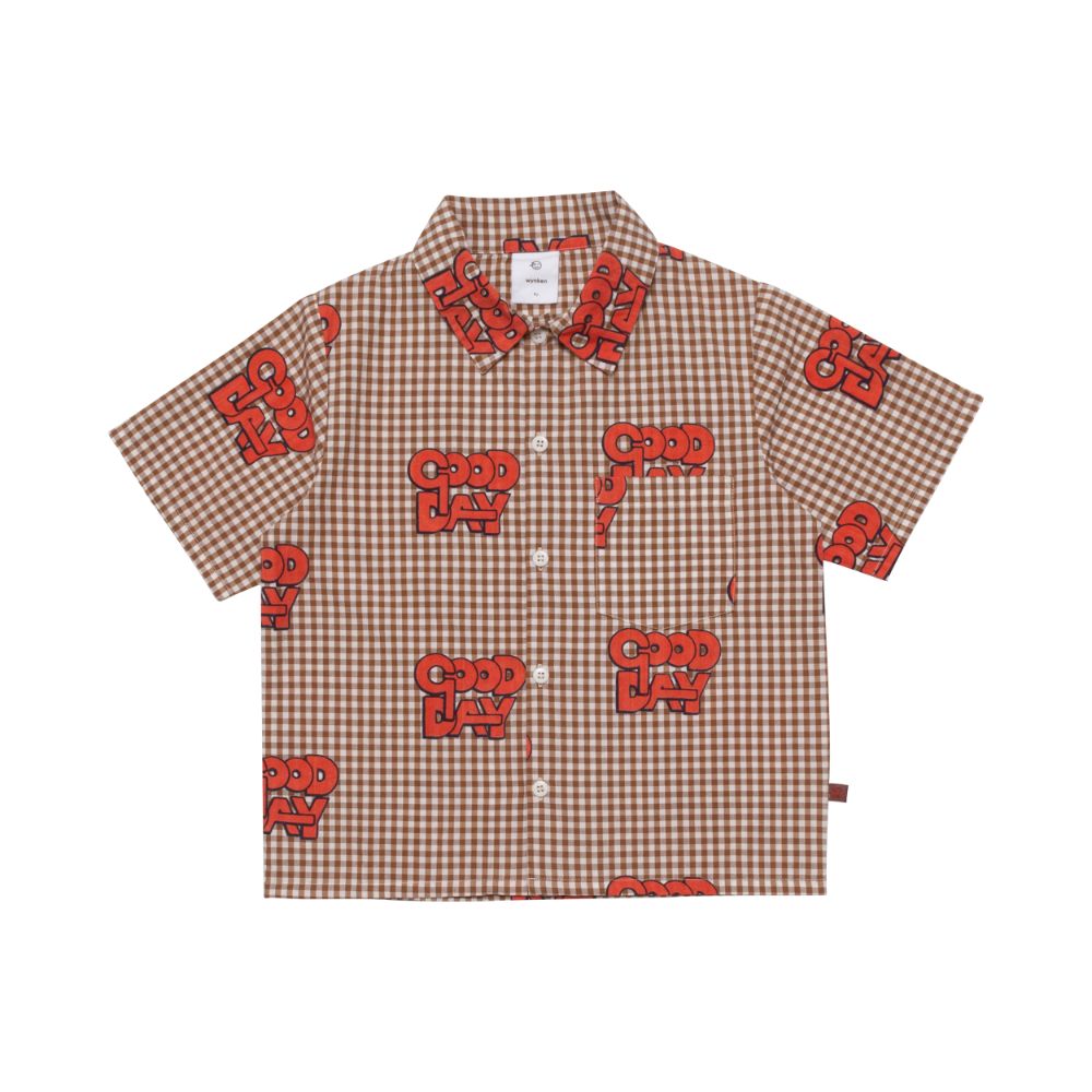 Board Shirt - Caramel Gingham / Red