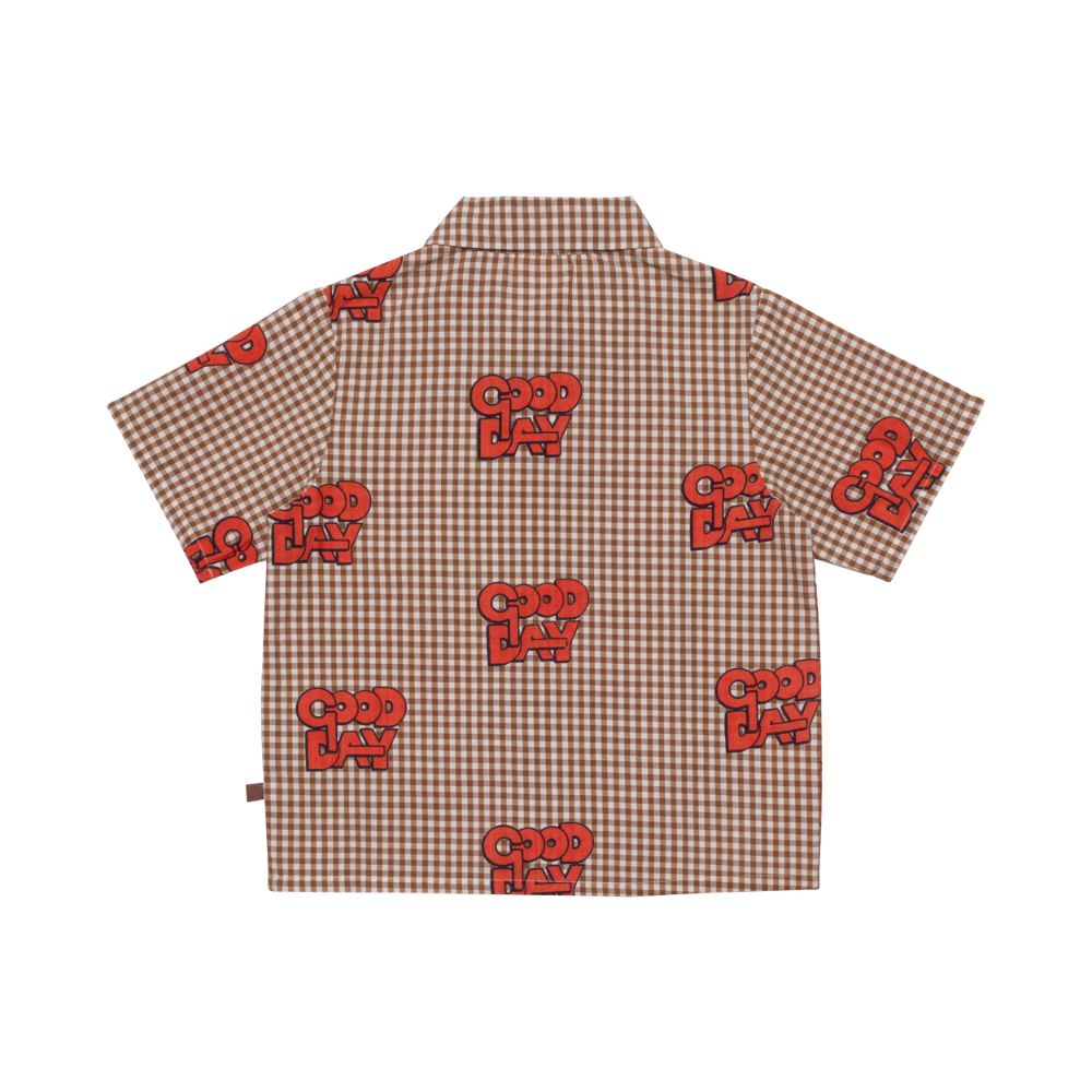Board Shirt - Caramel Gingham / Red