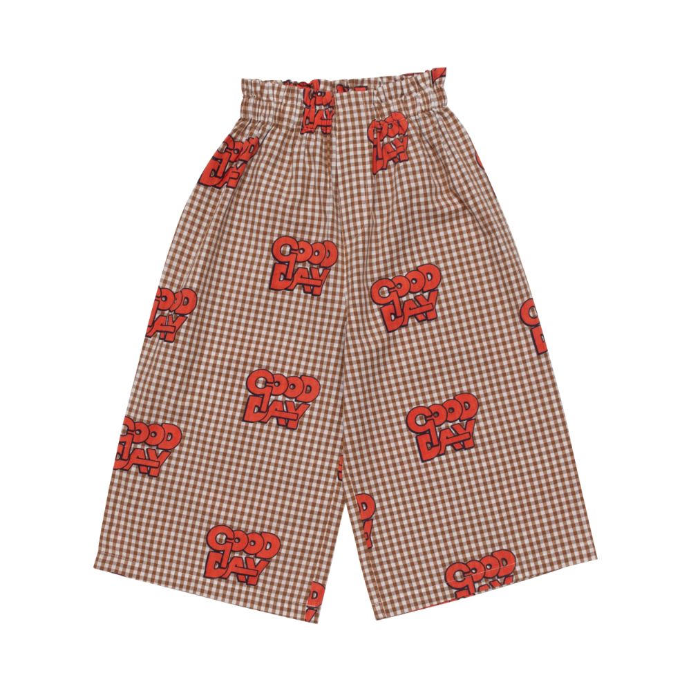 Culotte - Caramel Gingham / Red