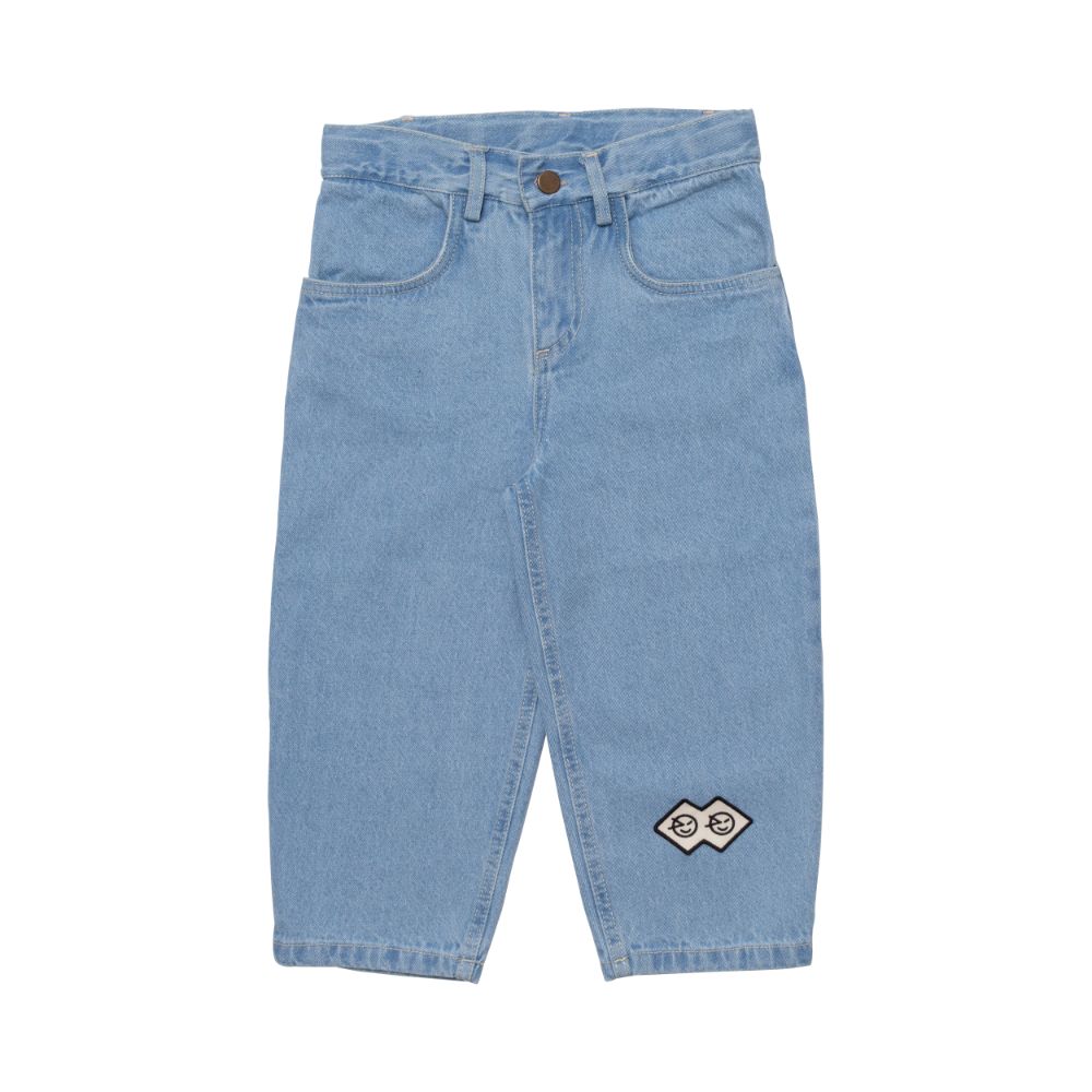 Balloon Jean - Pale Bleached Denim