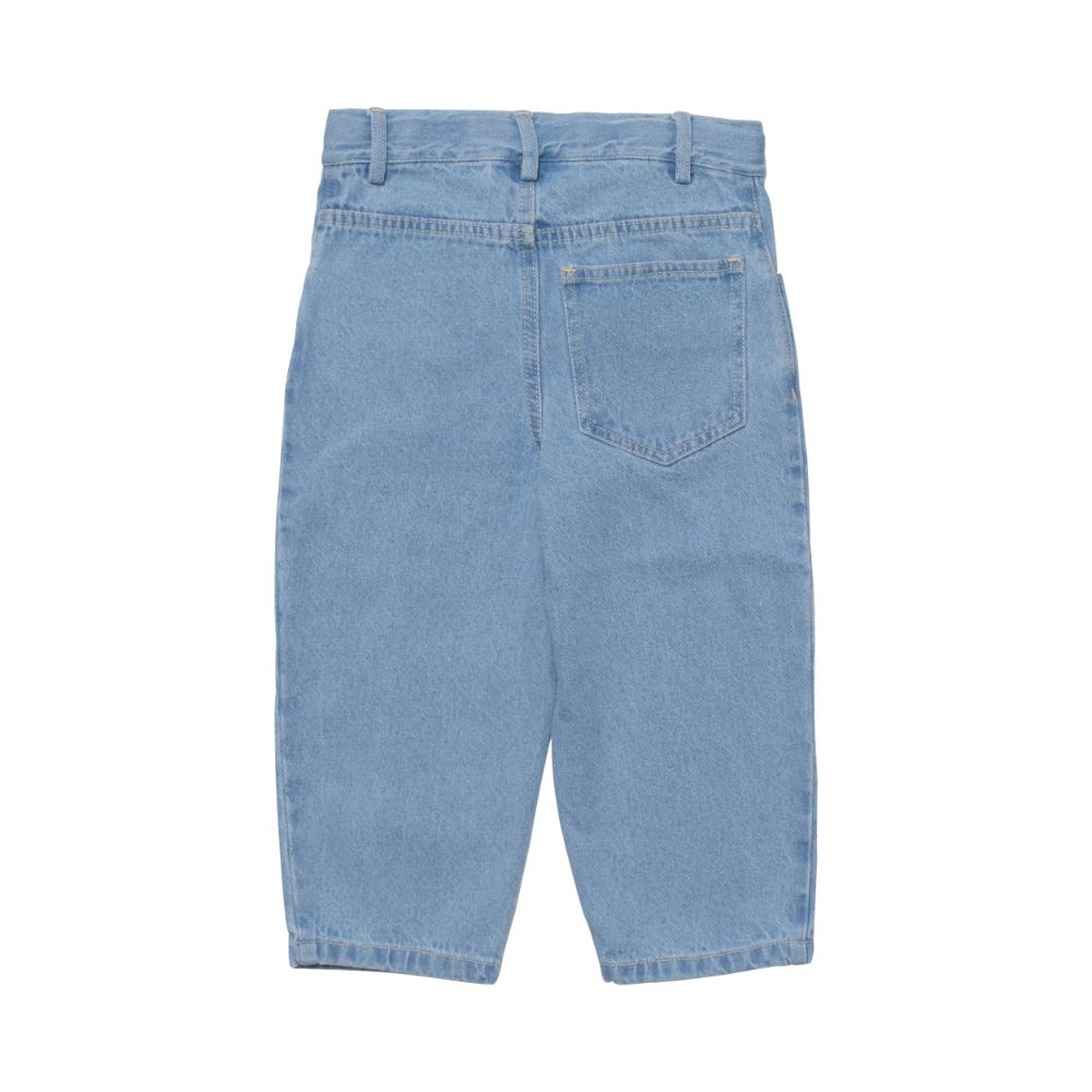 Balloon Jean - Pale Bleached Denim